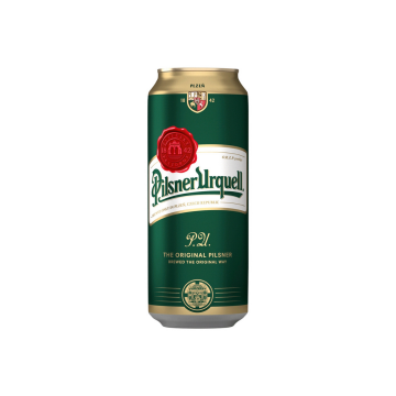 Pilsner Urquell minőségi világos sör 4,4% 0,5 l dob. 24 db./KARTON